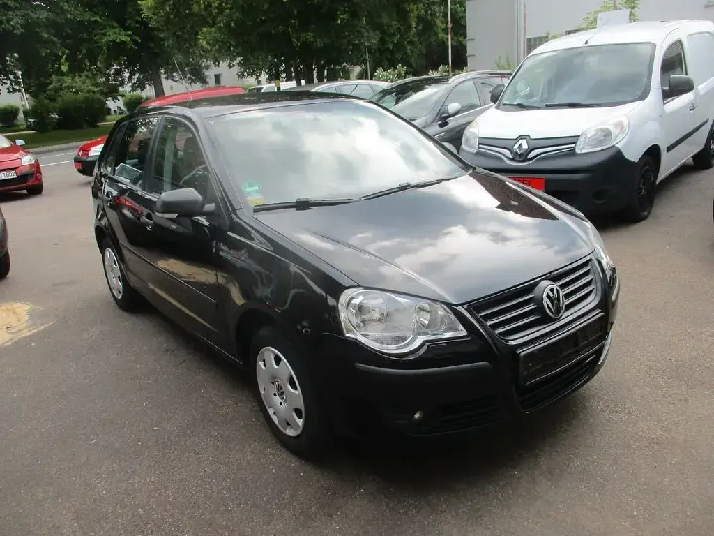 Gebraucht VW Polo 64 PS (47 kW) 2007 Schwarz Kleinwagen