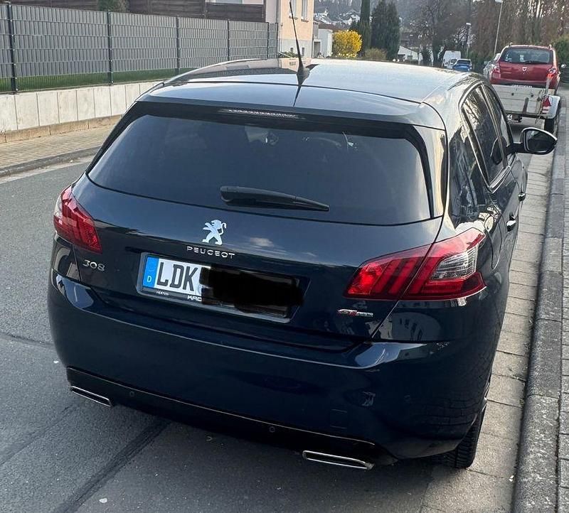 Gebraucht Peugeot 308 GT-line 131 PS (96 kW) 2019 Blau Limousine