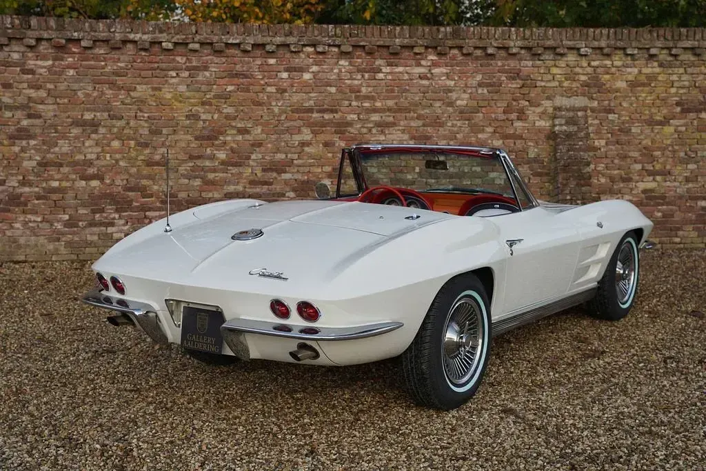 Używany Corvette Stingray 1963 Biały Kabriolet