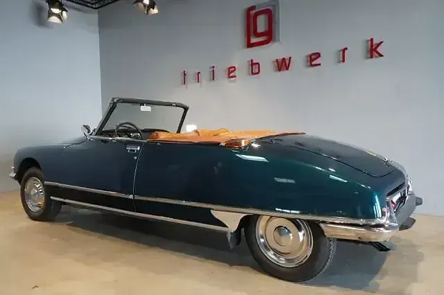 Gebraucht Citroën DS 98 PS (72 kW) 1972 Grün Cabrio