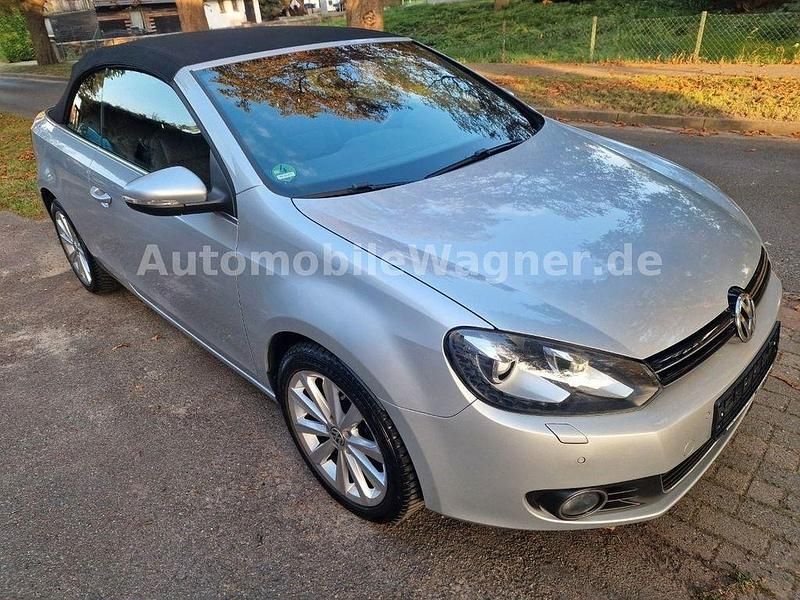 Gebraucht VW Golf Cabriolet 160 PS (117 kW) 2012 Silber Cabrio