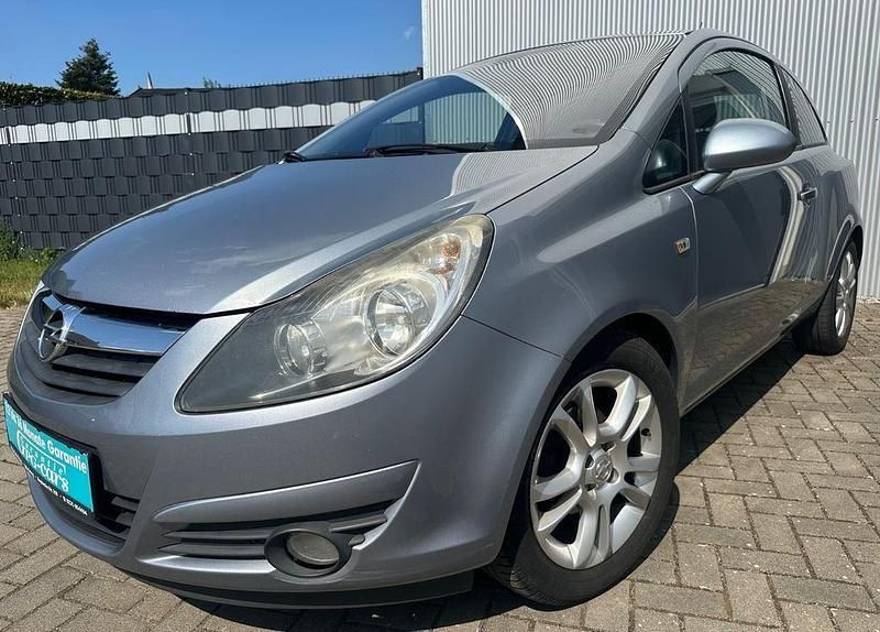 Blau Gebraucht 2009 Opel Corsa Innovation Limousine | 2.790 € (Etwas zu teuer) - Bild 1/4