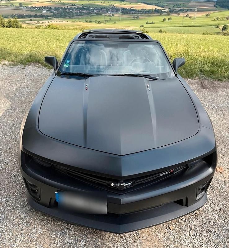 Schwarz Gebraucht 2014 Chevrolet Camaro ZL1 Cabrio | 19.450 € - Bild 1/4