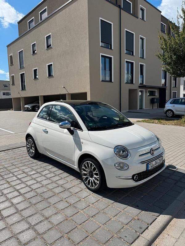 Weiß Gebraucht 2018 Fiat 500 Mirror Limousine | 8.200 € (Fairer Preis) - Bild 1/4