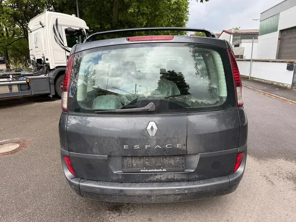 Gebraucht Renault Espace Initiale 150 PS (110 kW) 2008 Grau eclipse Van / Kleinbus