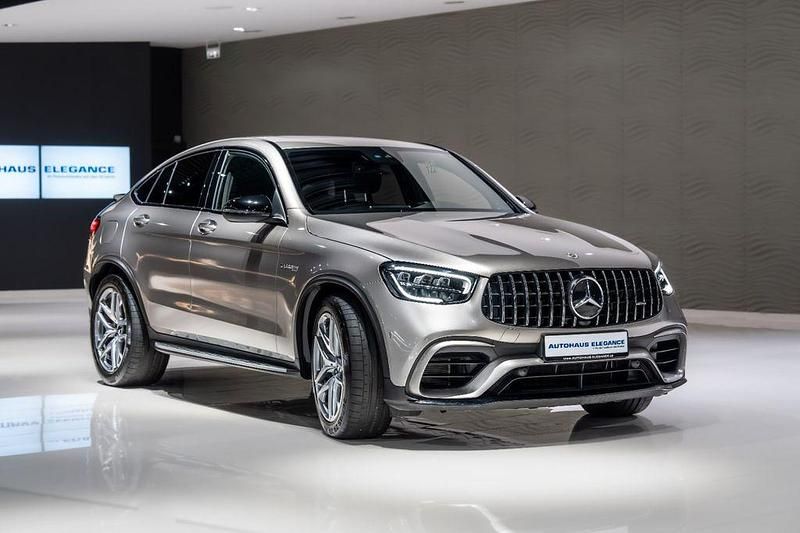 Gebraucht Mercedes GLC63 AMG AMG 476 PS (350 kW) 2023 Mojavesilber Coupé