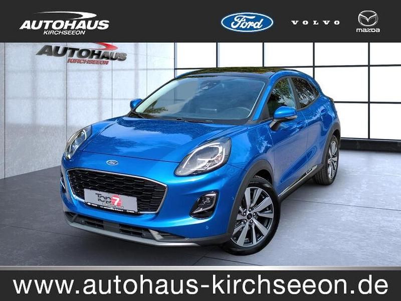 Blau Gebraucht 2022 Ford Puma Titanium X SUV | 21.950 € (Fairer Preis) - Bild 1/4
