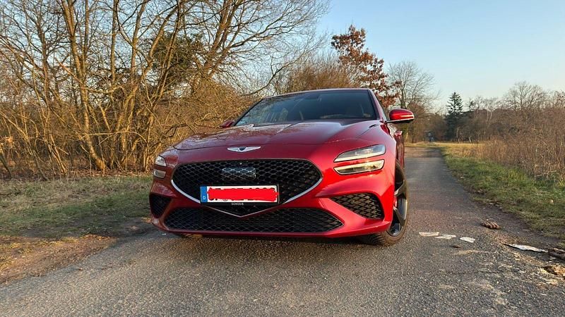 Gebraucht Genesis G70 Sport 200 PS (147 kW) 2021 Rot Kombi