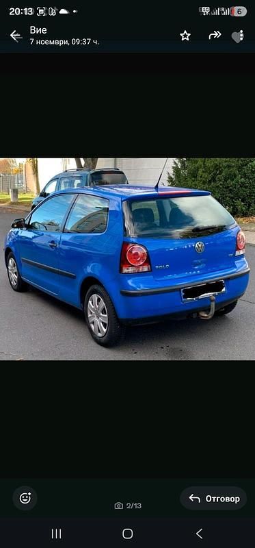 Gebraucht VW Polo 80 PS (58 kW) 2006 Blau Kleinwagen