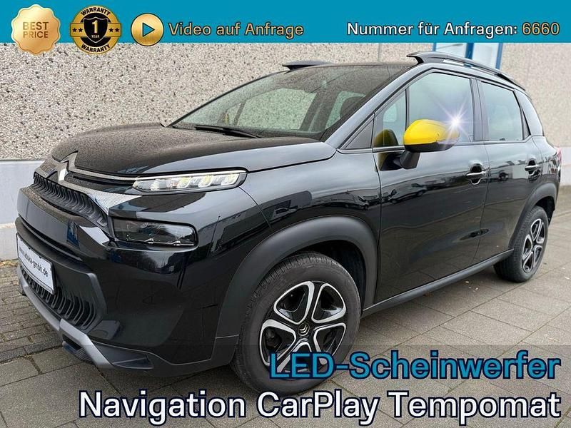 Schwarz Gebraucht 2022 Citroën C3 Aircross Feel SUV | 12.499 € (Fairer Preis) - Bild 1/4
