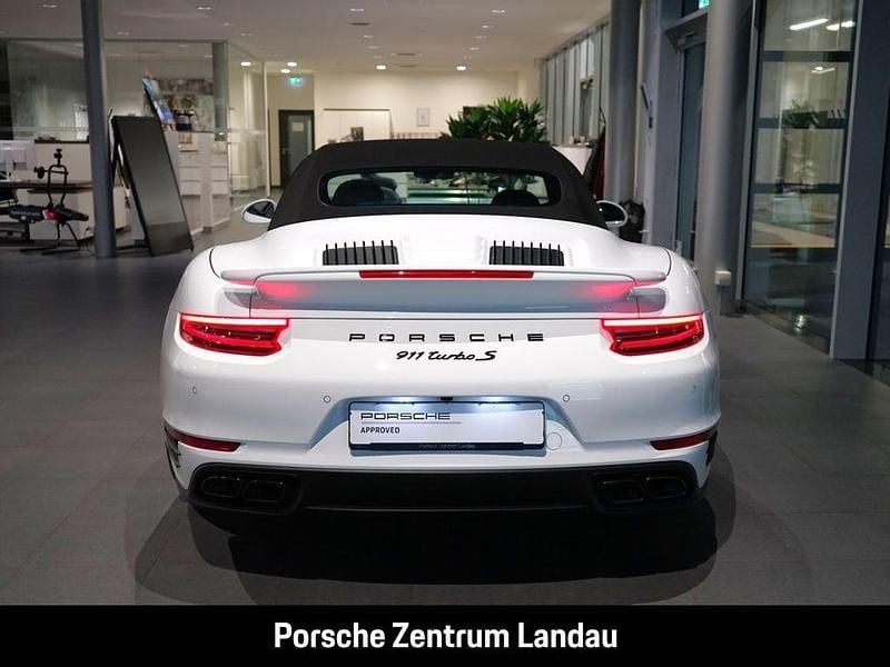Gebraucht Porsche 911 Turbo S Cabriolet 581 PS (427 kW) 2018 Weiß Cabrio