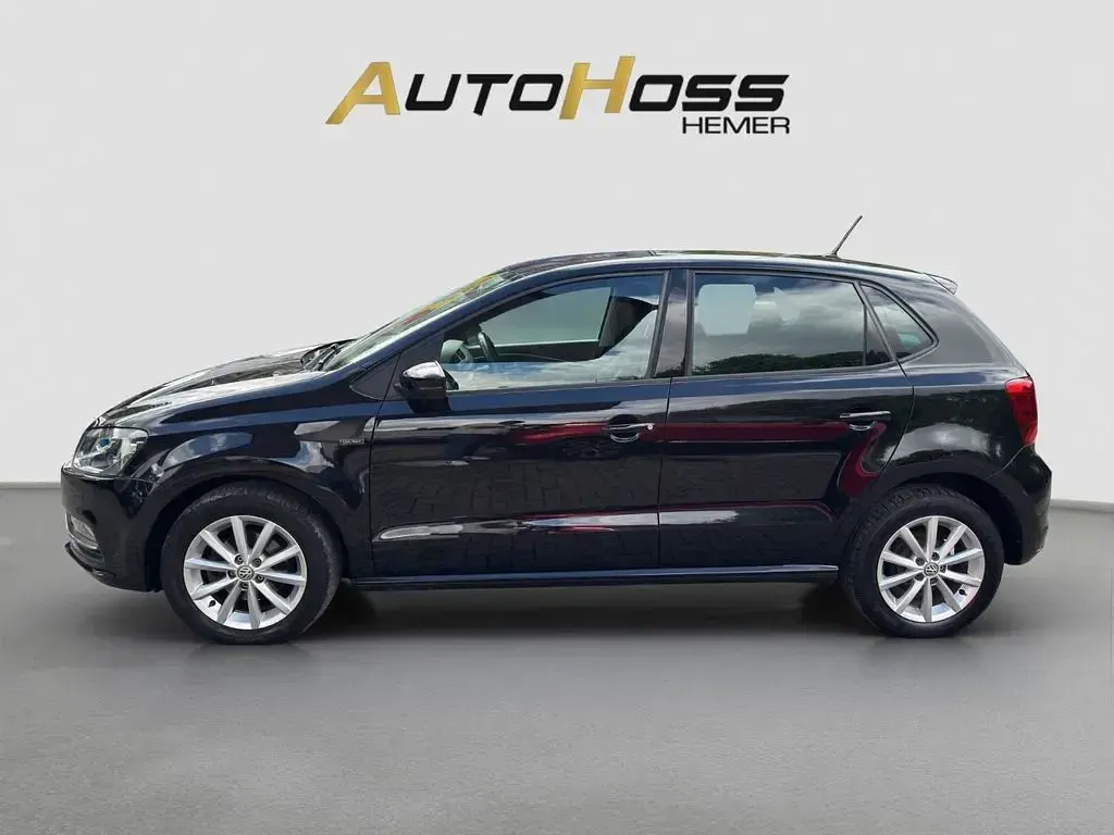 Gebraucht VW Polo LOUNGE 75 PS (55 kW) 2015 Schwarz Limousine