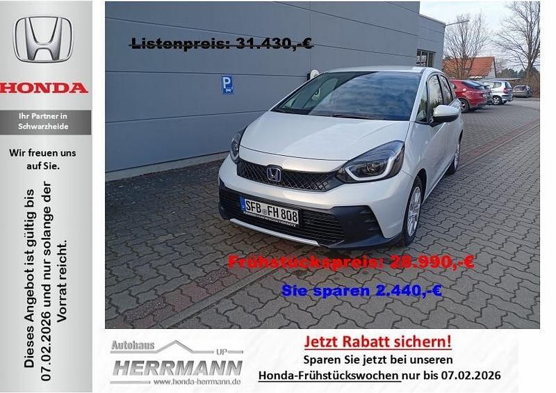 Gebraucht Honda Jazz Advance 122 PS (89 kW) 2025 Premium sunlight white pearl Kleinwagen