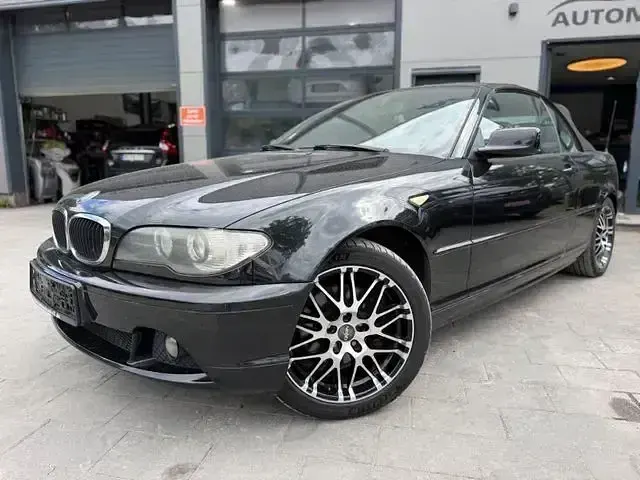 Gebraucht BMW 320 Cabriolet Sport Line 150 PS (110 kW) 2005 Schwarz Cabrio