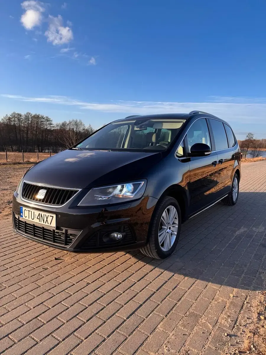 Gebraucht Seat Alhambra 140 PS (102 kW) 2012 Schwarz Van / Kleinbus