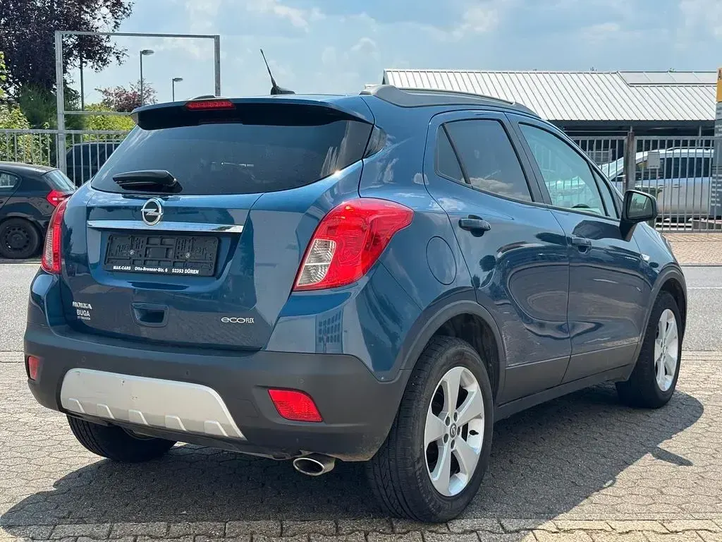 Gebraucht Opel Mokka Edition 110 PS (80 kW) 2016 Blau SUV