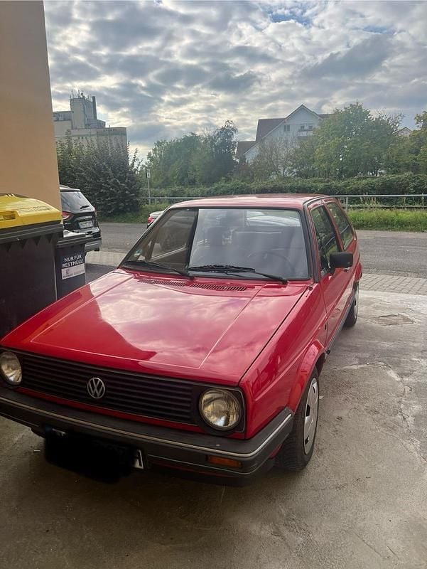 Rot Gebraucht 1987 VW Golf II Coupé | 2.800 € - Bild 1/4