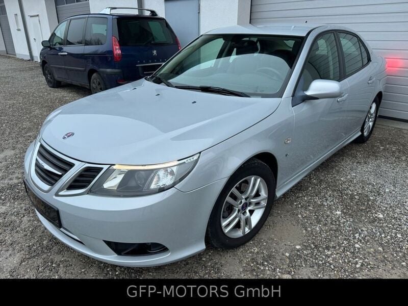 Grau Gebraucht 2010 Saab 9-3 Linear Limousine | 7.700 € (Etwas zu teuer) - Bild 1/4
