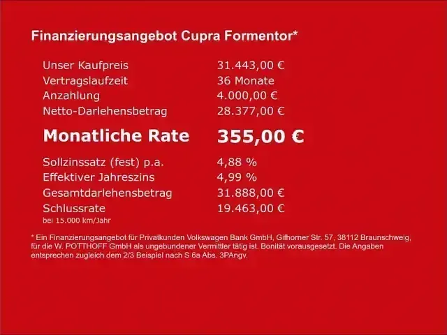 Usata Cupra Formentor 150 CV (110 kW) 2025 SUV