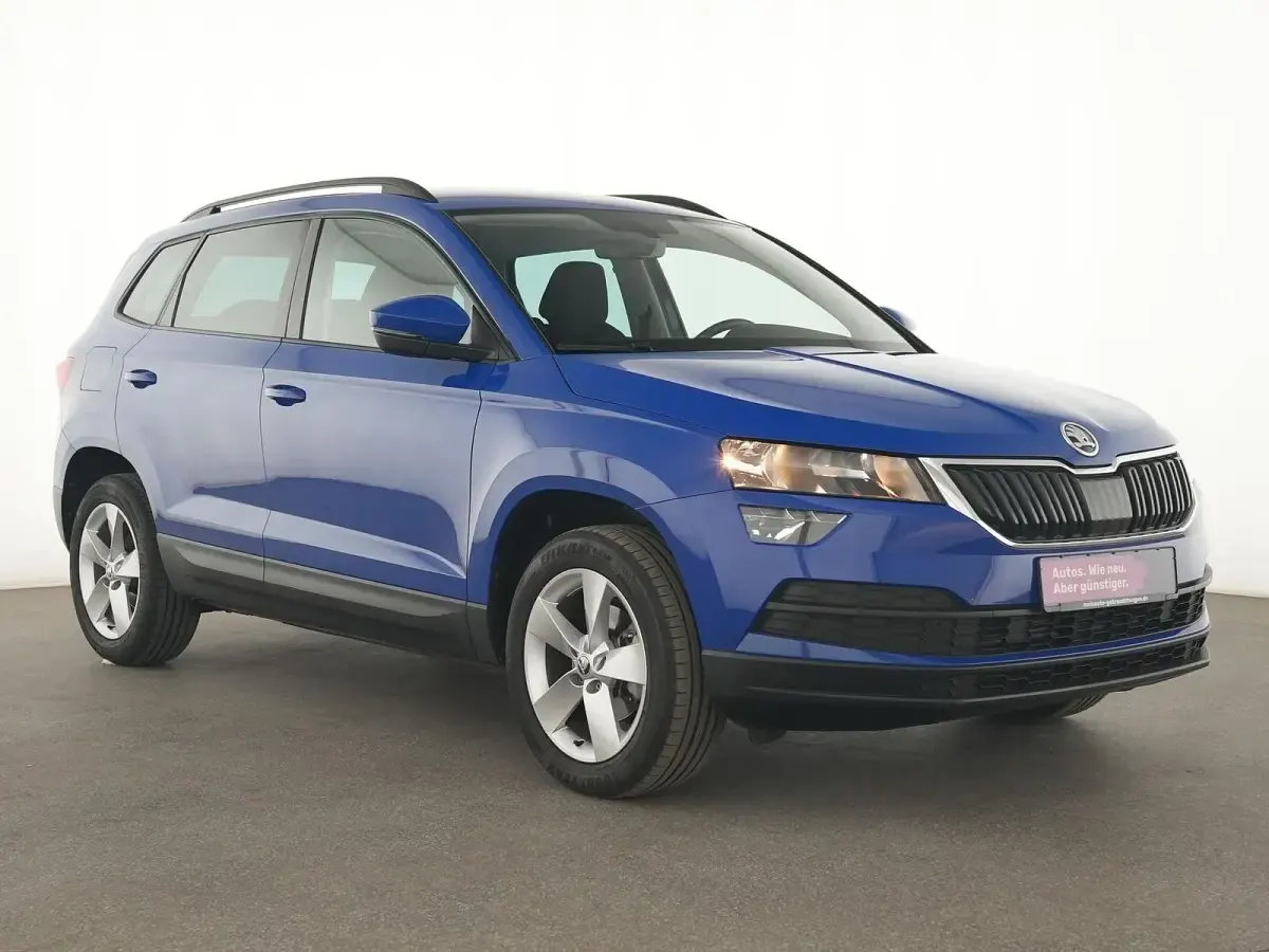 Gebraucht Skoda Karoq Ambition 110 PS (80 kW) 2022 Energy blau SUV