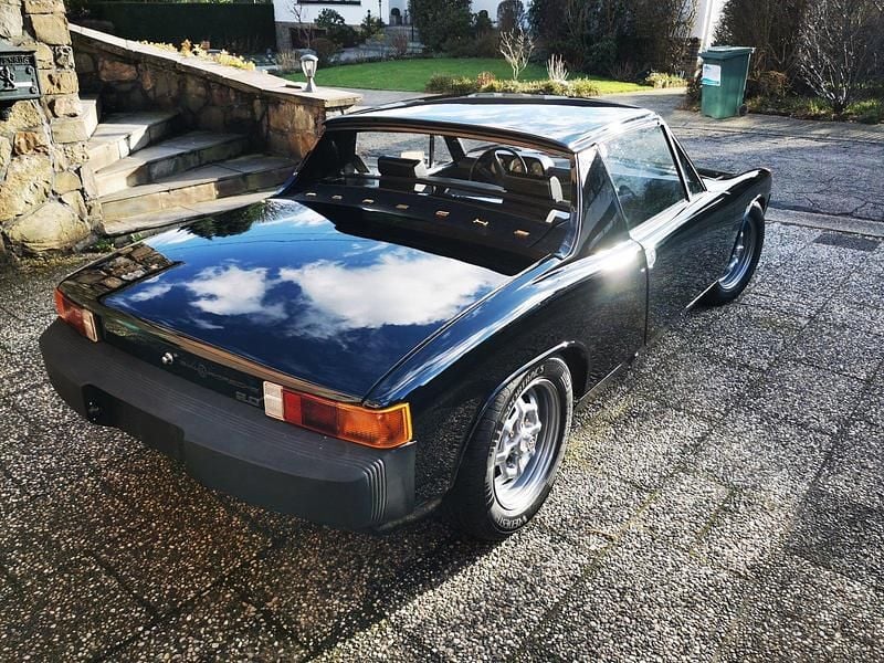 Second-hand Porsche 914 100 CP (73 kW) 1973 Negru Cabrio