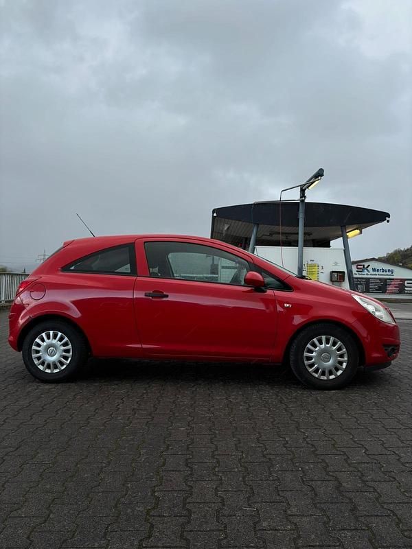 Gebraucht Opel Corsa Eco 60 PS (44 kW) 2009 Rot Kleinwagen