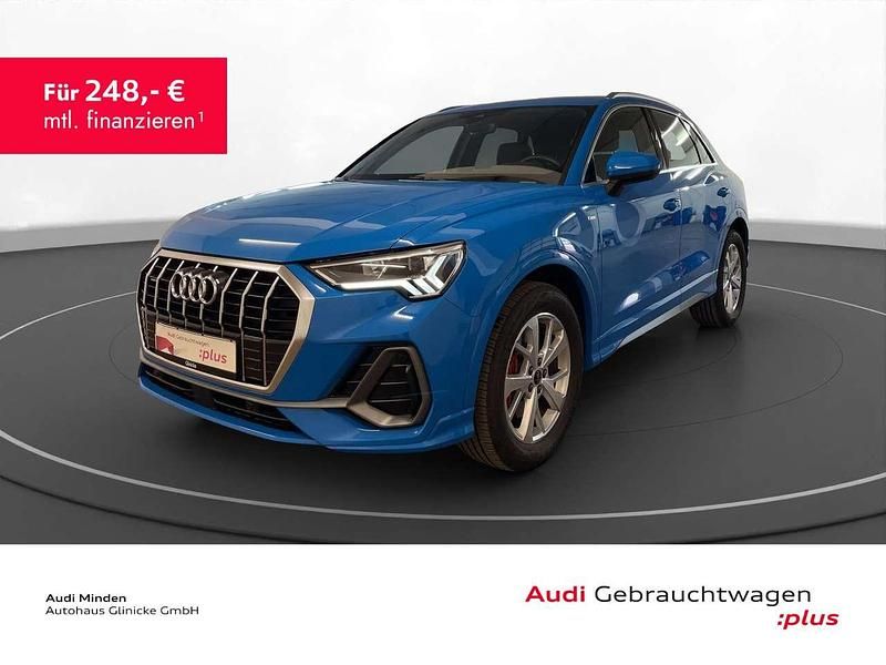 Turboblau Gebraucht 2022 Audi Q3 S-Line SUV | 38.480 € (Fairer Preis) - Bild 1/2