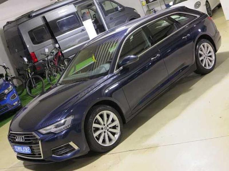 Gebraucht Audi A6 Design 204 PS (150 kW) 2020 Firmament blue (metallic) Kombi