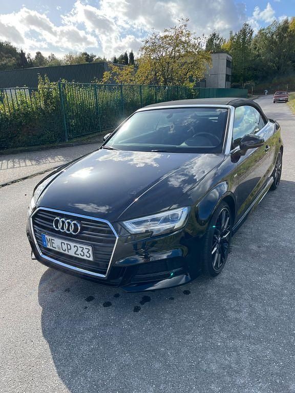 Schwarz Gebraucht 2020 Audi A3 Cabriolet Competition Cabrio | 27.500 € (Etwas zu teuer) - Bild 1/4