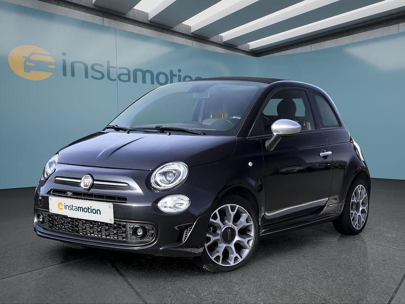 Schwarz Gebraucht 2020 Fiat 500C Cabrio | 10.099 € (Fairer Preis) - Bild 1/4