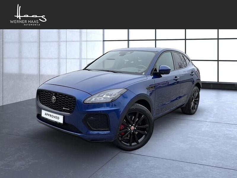 Bluefire blue Gebraucht 2021 Jaguar E-Pace R-Dynamic SUV | 31.880 € - Bild 1/4