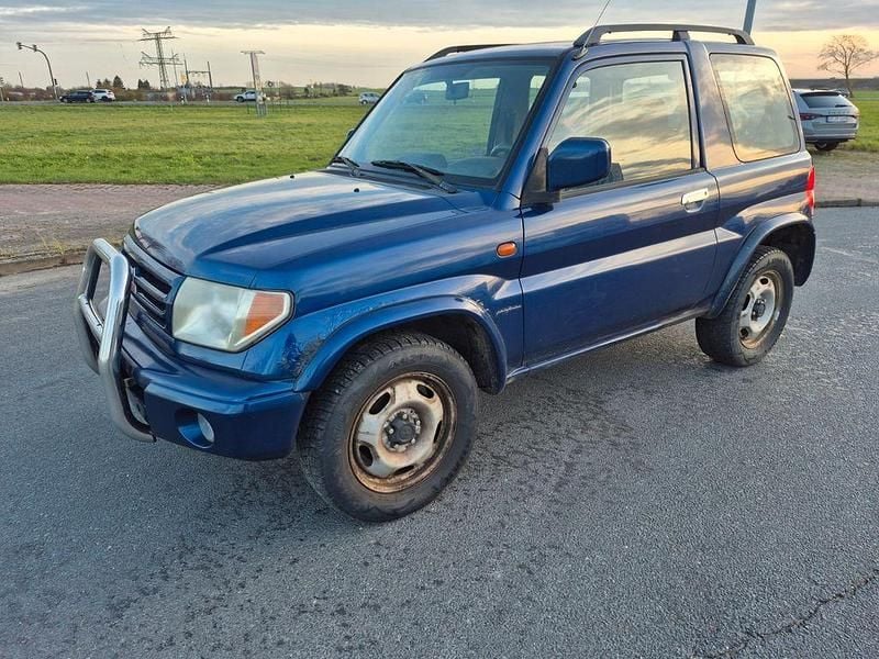 Gebraucht Mitsubishi Pajero 114 PS (83 kW) 2003 Blau SUV