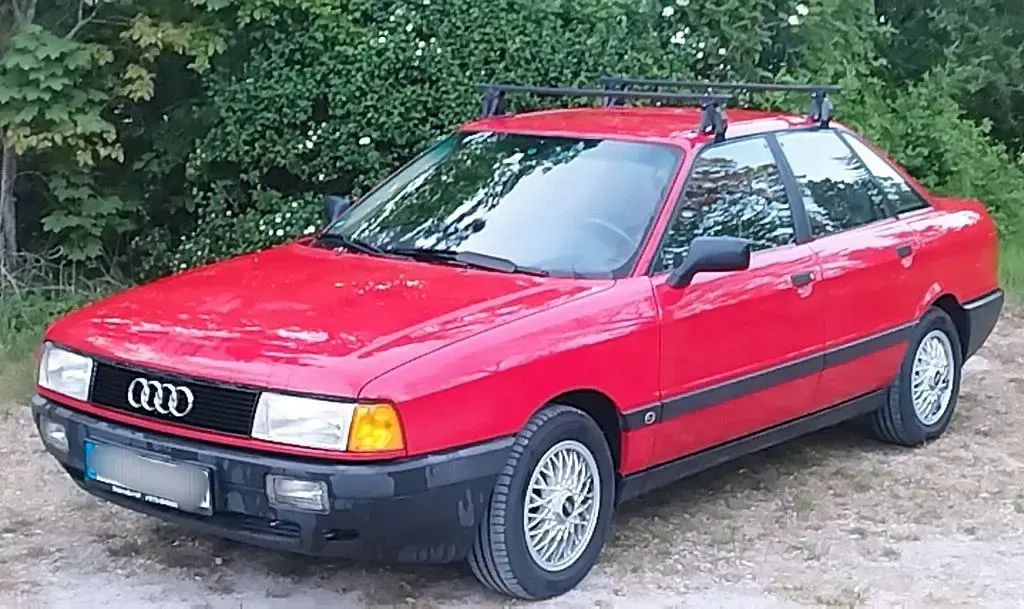 Gebraucht Audi 80 90 PS (66 kW) 1991 Rot Limousine