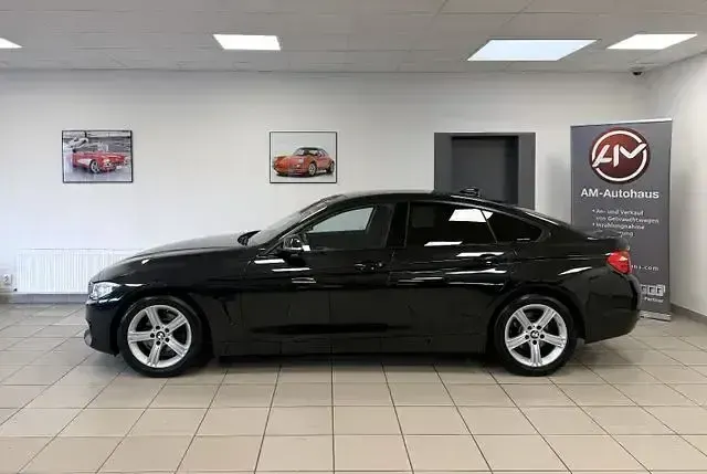 Gebraucht BMW 418 Gran Coupé Advantage 150 PS (110 kW) 2017 Schwarz Coupé