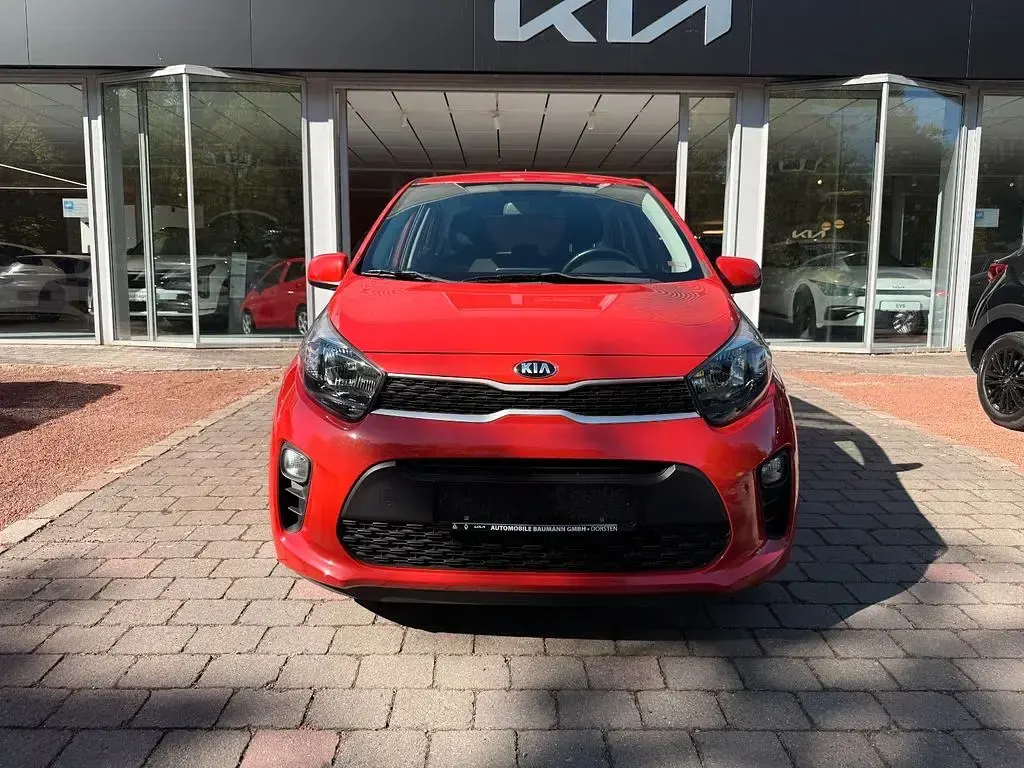 Gebraucht Kia Picanto Edition 7 100 PS (73 kW) 2019 Rot Kleinwagen