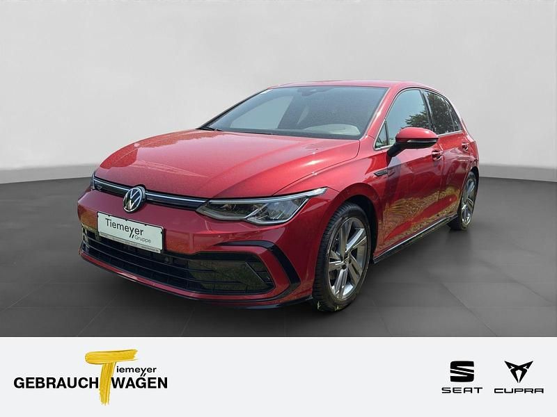 Rot Gebraucht 2024 VW Golf VIII R-line Limousine | 27.110 € (Guter Preis) - Bild 1/4