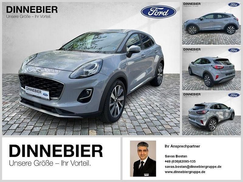Grau Gebraucht 2022 Ford Puma Gen-E Titanium X SUV | 20.990 € - Bild 1/4