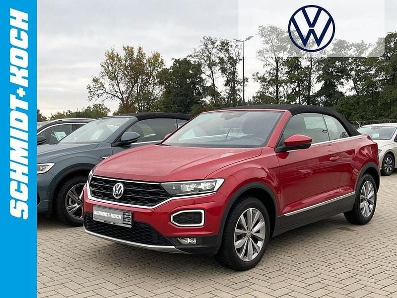Rot Gebraucht 2020 VW T-Roc Cabriolet Style Cabrio | 19.980 € (Fairer Preis) - Bild 1/4
