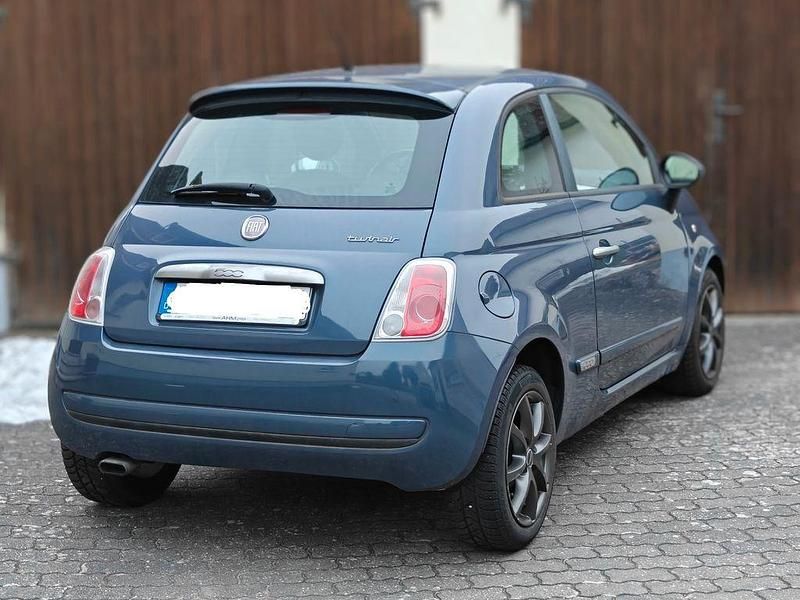 Gebraucht Fiat 500 Lounge 86 PS (63 kW) 2012 Blau Kleinwagen