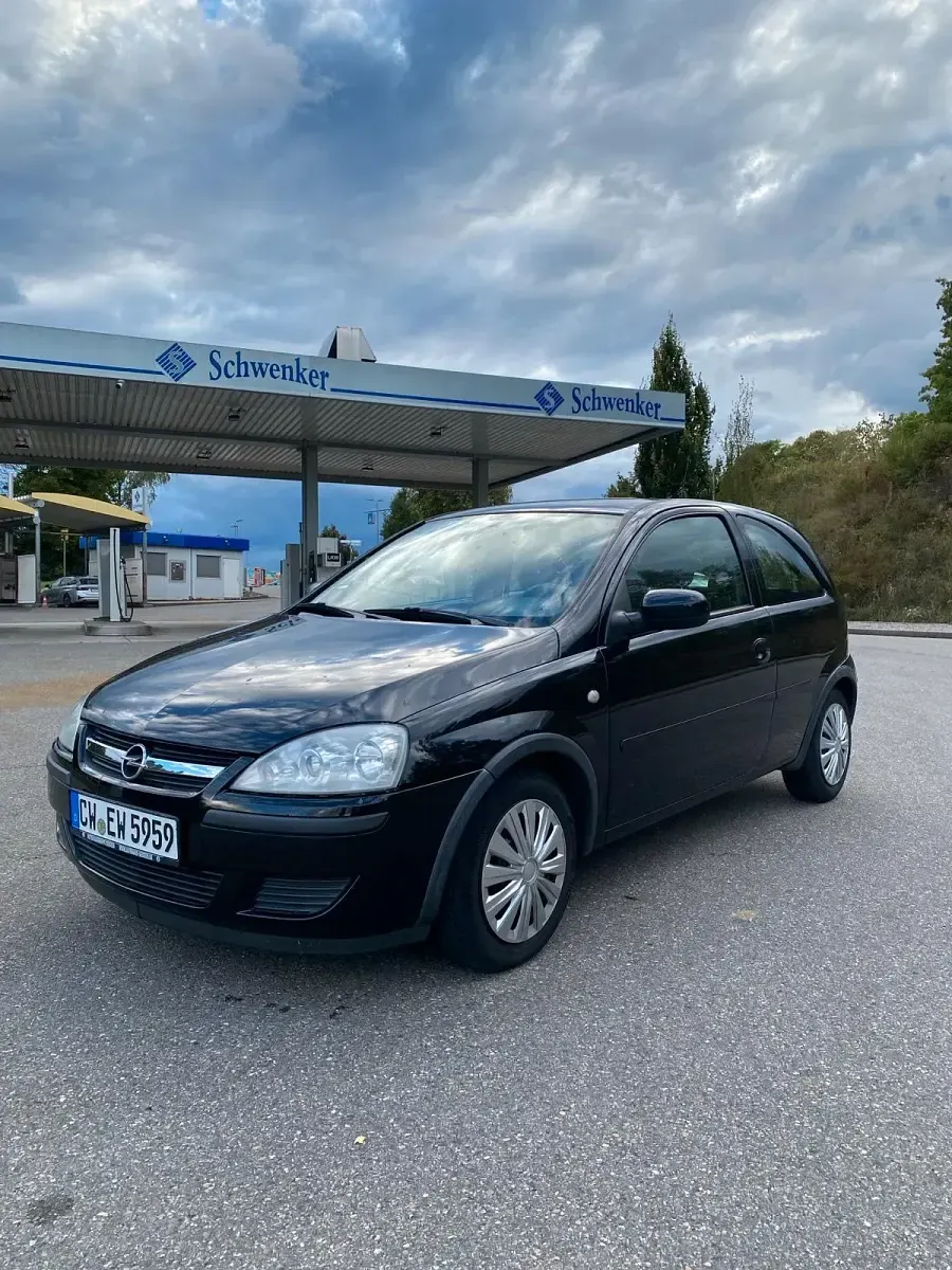 Gebraucht Opel Corsa 75 PS (55 kW) 2004 Schwarz Kleinwagen