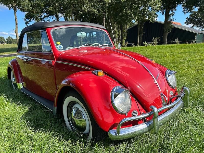 Gebraucht VW Käfer 50 PS (36 kW) 1965 Rot Cabrio