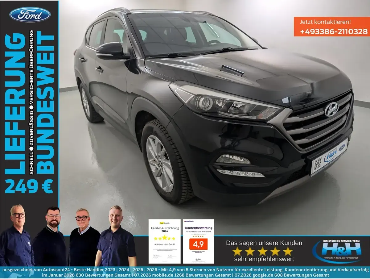 Gebraucht Hyundai Tucson Intro Edition 177 PS (130 kW) 2016 SUV