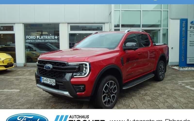 Rot Gebraucht 2025 Ford Ranger Wildtrack Abholung | 49.979 € (Teuer) - Bild 1/4