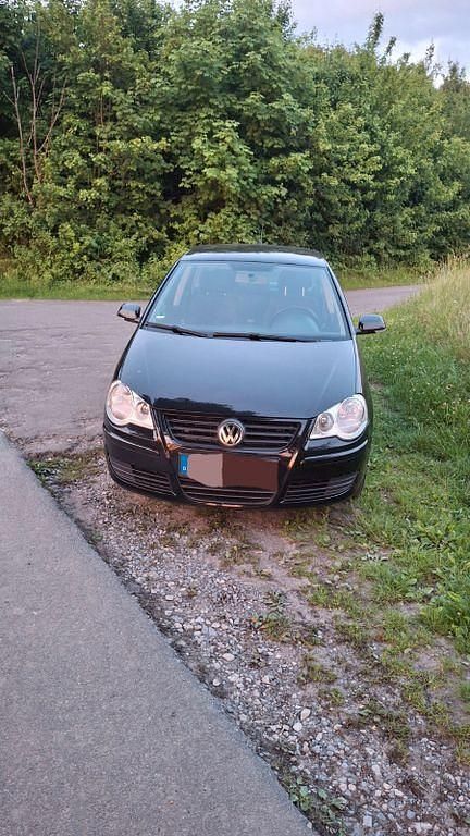 Gebraucht VW Polo Trendline 69 PS (50 kW) 2009 Schwarz Kleinwagen