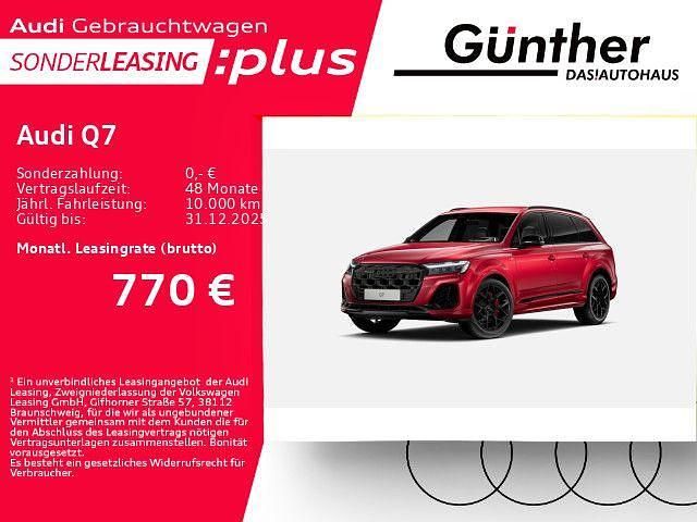 Rot Gebraucht 2025 Audi Q7 S-Line SUV | 74.774 € - Bild 1/4