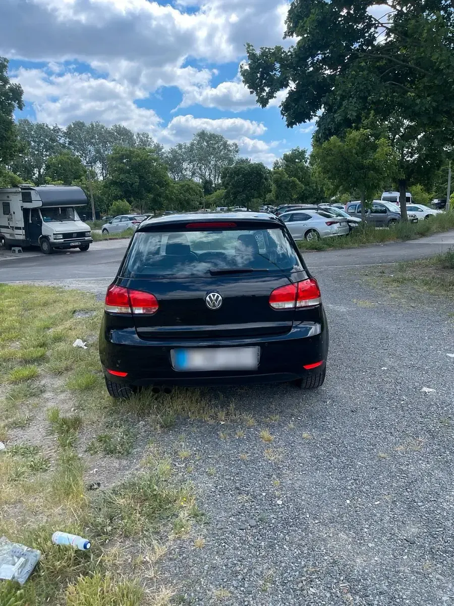 Gebraucht VW Golf VI 122 PS (89 kW) 2009 Schwarz Kleinwagen