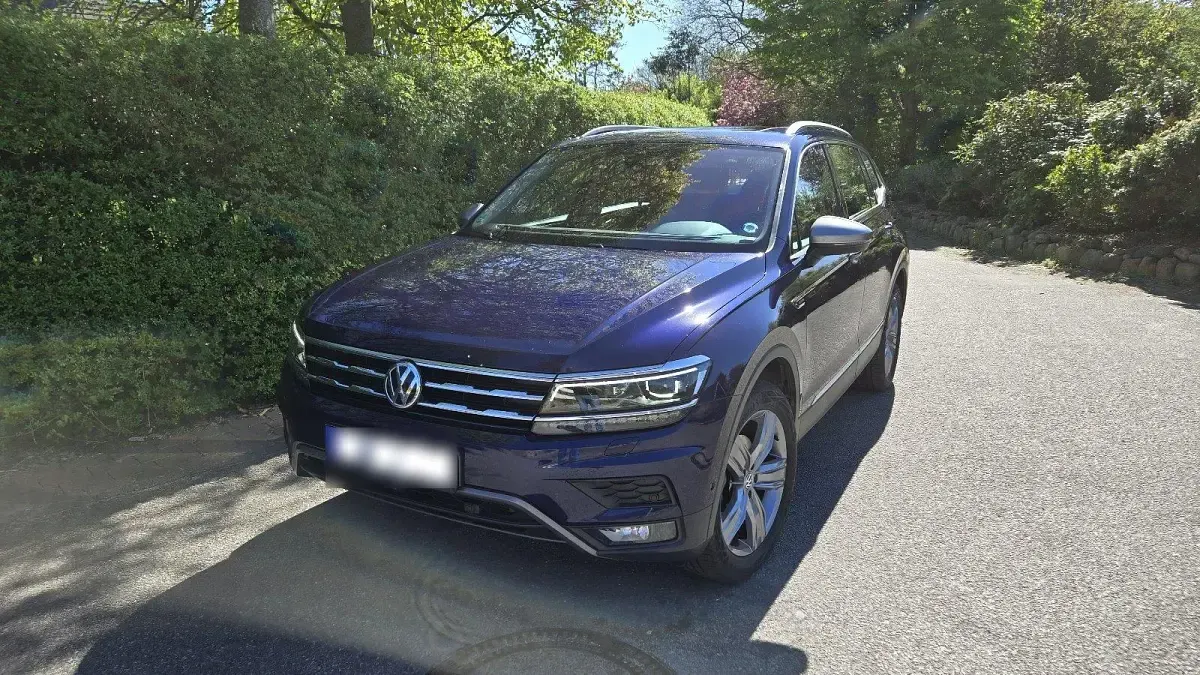 Gebraucht VW Tiguan Allspace 150 PS (110 kW) 2021 Blau SUV