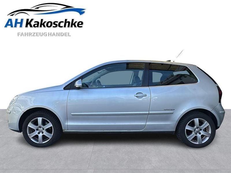 Gebraucht VW Polo United 80 PS (58 kW) 2008 Reflexsilber metallic Kleinwagen