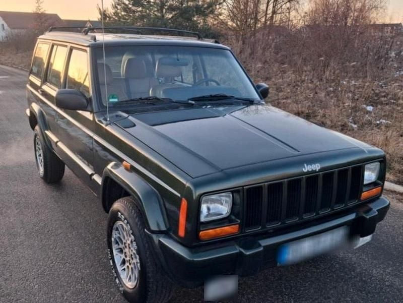 Gebraucht Jeep Cherokee Limited 184 PS (135 kW) 1997 Grün SUV