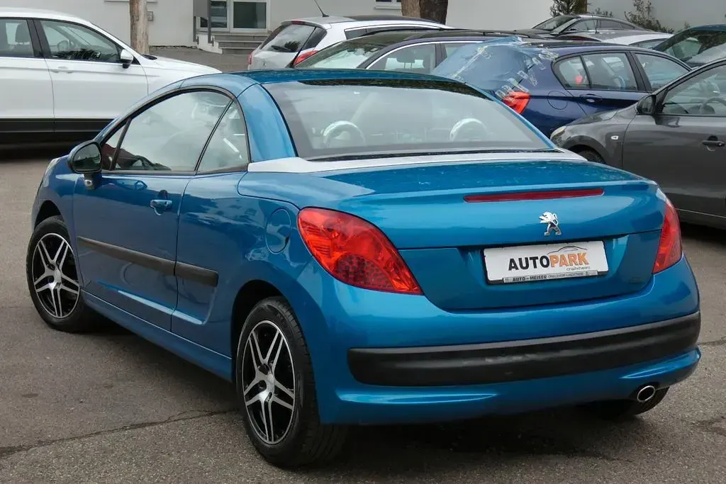 Gebraucht Peugeot 207 CC Filou 120 PS (88 kW) 2009 Blau Cabrio